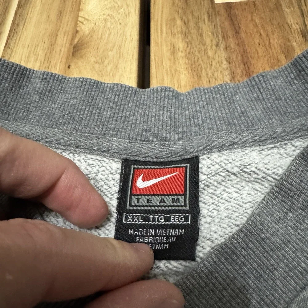 Vintage Richmond‎ Spiders Sweatshirt Mens 2XL Nike Gray College Basketball*
